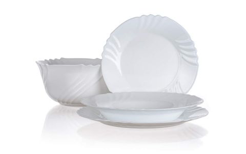 BORMIOLI Sada talířů EBRO, 19 ks