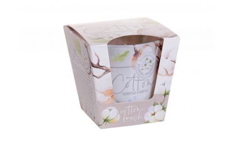 COTTON 115g sviečka v skle Bartek