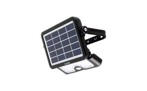 LED reflektor so solárnym panelom a PIR pohybovým senzorom FLP 500 SOLAR