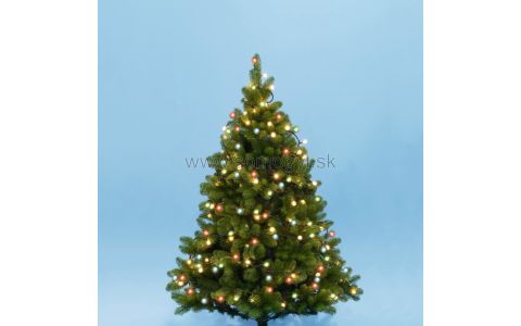 Home KII 200B/M, LED svietiaci reťazec 16m guľa KII 20