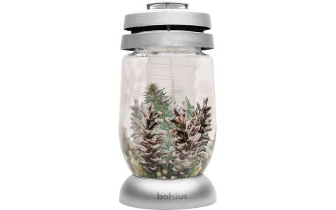 Kahanec Bolsius 3D Vianočné šišky, 22,4 cm, na hrob, s náplňou 36 h Kahanec Bolsius 3D Vianočné šišky, 22,4 cm, na hrob, s náplňou 36 h