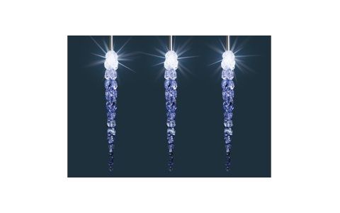 Vianočný svetelný reťazec cencúľ, KJL 50C, Somogyi