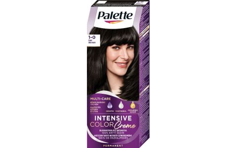 Palette Intensive Color Creme farba na vlasy 1-0 (N1) Intenzívny čierny 50 ml Palette Intensive Color Creme farba na vlasy 1-0 (N1) Intenzívny čierny 50 ml