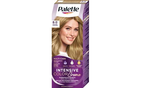 Palette Intensive Color Creme farba na vlasy 8-0 (N7) Svetloplavý 50 ml Palette Intensive Color Creme farba na vlasy 8-0 (N7) Svetloplavý 50 ml