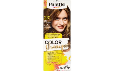 Palette Color Shampoo farba na vlasy 6-0 (231) Svetlohnedý 50 ml