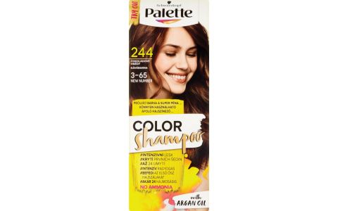 Palette Color Shampoo farba na vlasy 3-65 (244) Čokoládovohnedý 50 ml