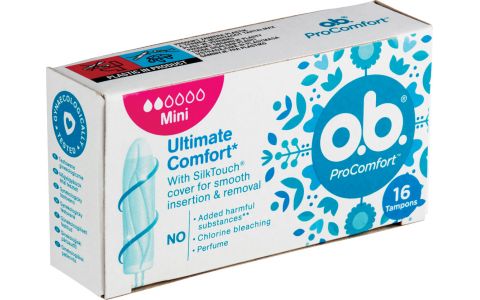 o.b. tampóny ProComfrot Mini 16 ks