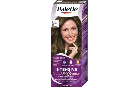 Palette Intensive Color Creme farba na vlasy 5-1 Ľadový svetlohnedý 50 ml