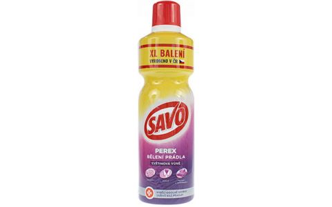 Savo Perex Kvetinová vôňa parfumovaný prípravok predpieranie a bielenie bielizne 1,2 l