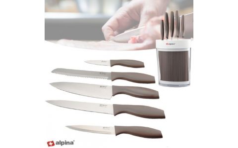 ALPINA Nože sada 6d v bloku