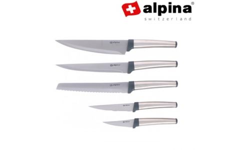 ALPINA Nože sada 5 ks nerez