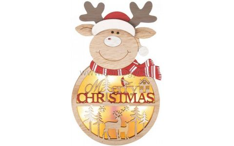 Drevená dekorácia do okna na dvere Sob KLW 21 R Somogyi