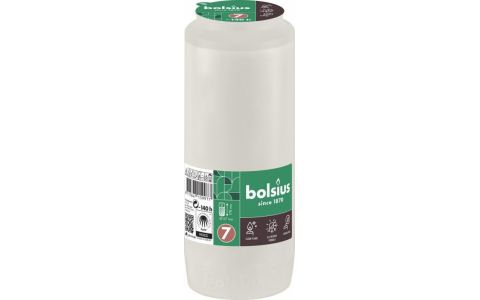 Náplň Bolsius, 140 h, 471 g, 67x178 mm, do kahanca, biela, olej