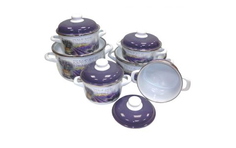 Metalac Sada riadu Levandula, 12 dielov