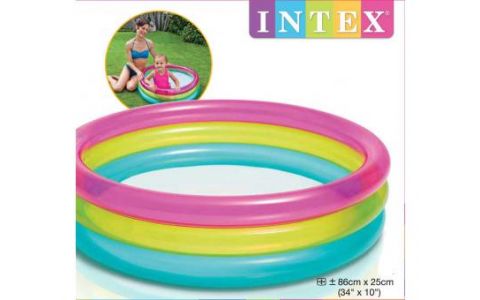 INTEX Bazénik trojfarebný 86x25cm