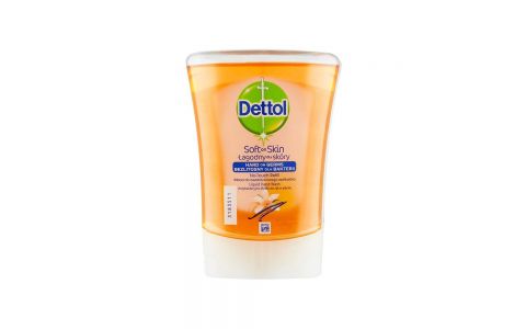 Dettol Soft on Skin Vanilkový květ antibakteriální mýdlo do bezdotykového dávkovače náhradní náplň 250 ml