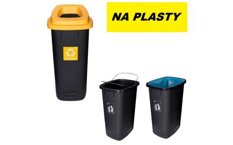 PLAFOR Kôš na odpad SORTBIN 90l ČIE/ŽLT