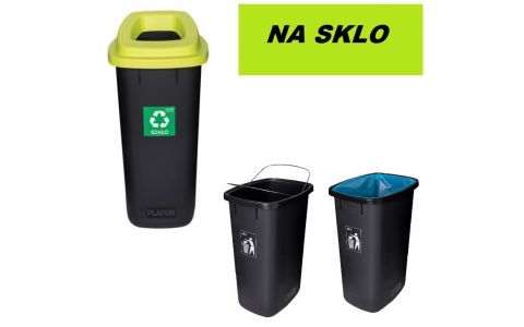 PLAFOR Kôš na odpad SORTBIN 90l ČIE/ZEL