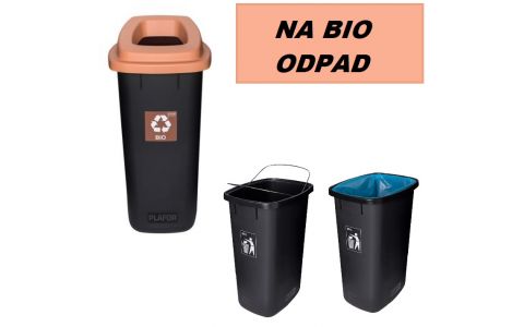 PLAFOR Kôš na odpad SORTBIN 90l ČIE/HNE