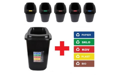 PLAFOR Kôš na odpad SORTBIN 28l ČIE/HNE