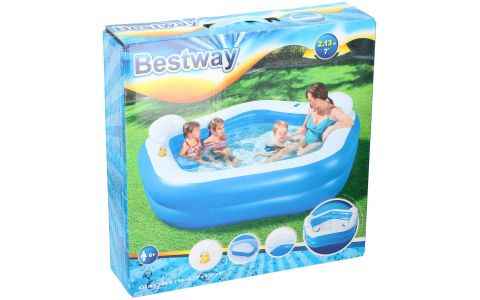 BESTWAY Nafukovací bazén 213x207x69cm
