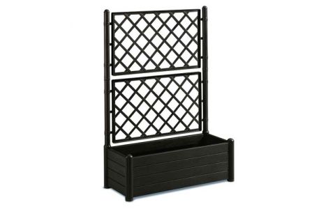Kvetináč BOX 100x43x142cm ANTRACIT