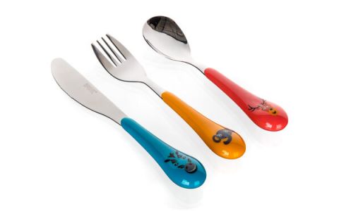 Banquet 3-dielna sada detských príborov Zoo