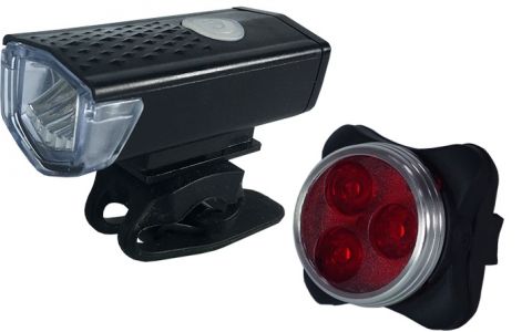 Set cyklo světel přední + zadní MAARS MS 351