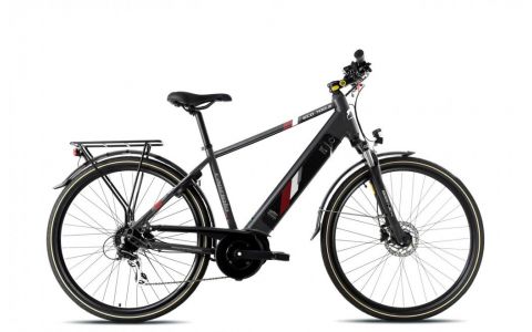 CAPRIOLO E-bike eco 700.3 man čierno - červený