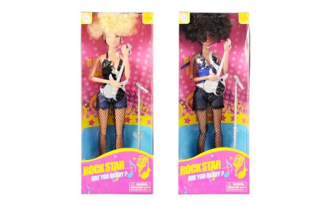 Bábika Rockerka, 30cm