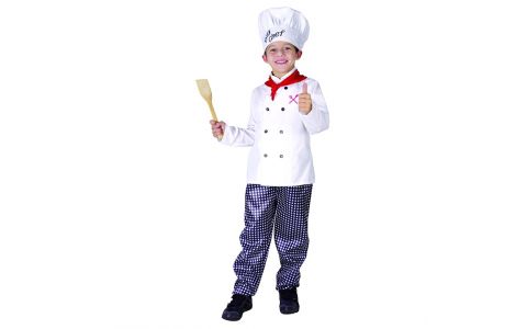 Šaty na karneval - Kuchár 120-130 cm