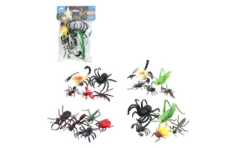 Zvieratká  hmyz, 5 ks v balení