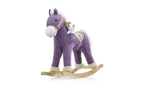 Hojdací koník s melódiou Milly Mally Pony fialový 