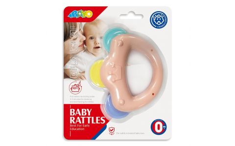 Hryzátko s hrkálkou Baby Mix koruna 