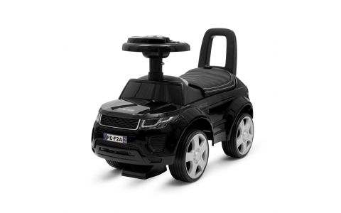 Detské odrážadlo SUV Baby Mix Prime čierne v koži Detské odrážadlo SUV Baby Mix Prime čierne v koži