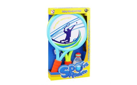 Rakety plné s loptičkou a košíkom