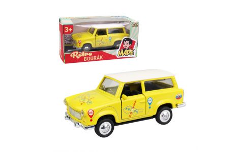 Kovový trabant RETRO