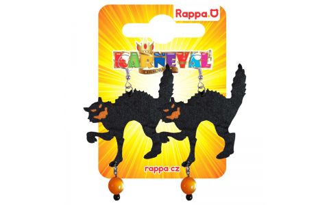 Náušnice Halloween mačky