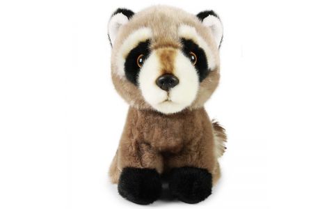 Plyšový mýval sediaci