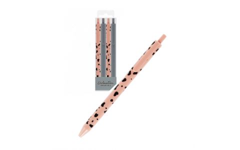 Set 4ks pier šedé a ružové