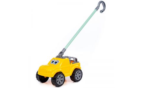 Ťahacie žlté auto