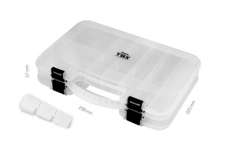 Krabica Delphin TBX Duo 298-12P Clip 298x220x57mm