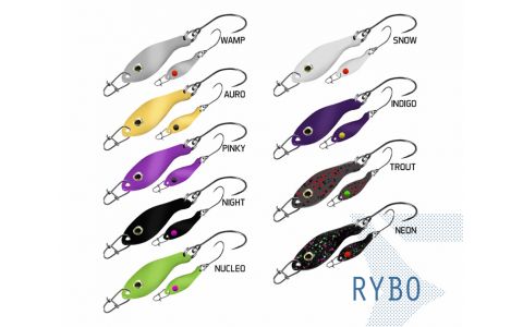 Plandavka Delphin RYBO 0.5g SNOW Hook #8