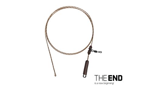 Montáž Delphin THE END Leadcore HELI / 3 ks 80cm