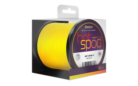 Delphin HotSPOD 4 / žltá 0,14mm 9,1kg  300m