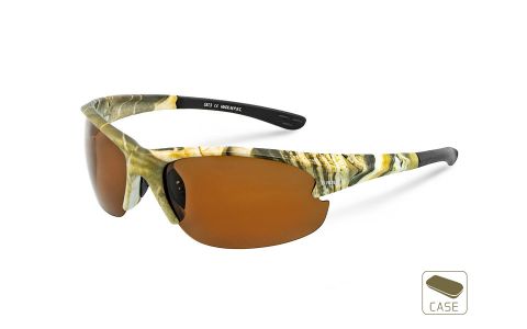 Polarizačné okuliare Delphin SG FOREST HF / Half FRAME 