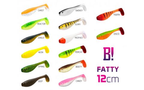 Umelá nástraha BOMB! Fatty / 5ks 12cm/CANDY