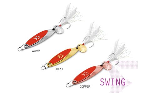 Plandavka Delphin SWING 15g AURO hook #6