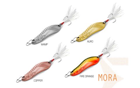 Plandavka Delphin MORA 30g FIRE ORANGE hook #4