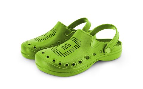 Šľapky Delphin OCTO / limetkovo zelené 37